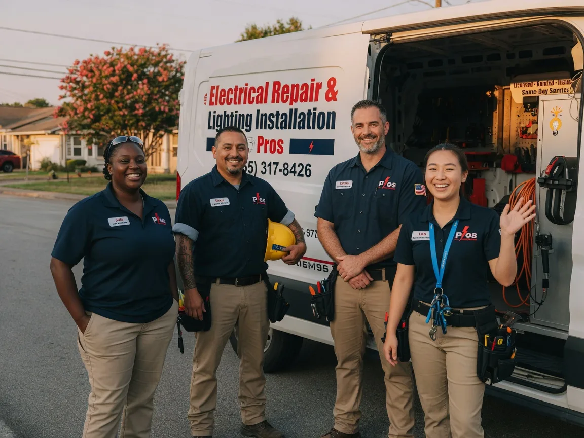 Licensed Electrician company in La Villa, TX